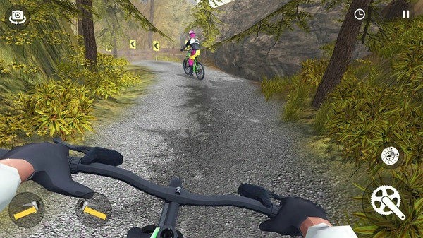 斜坡自行车竞技单机版-游戏截图1